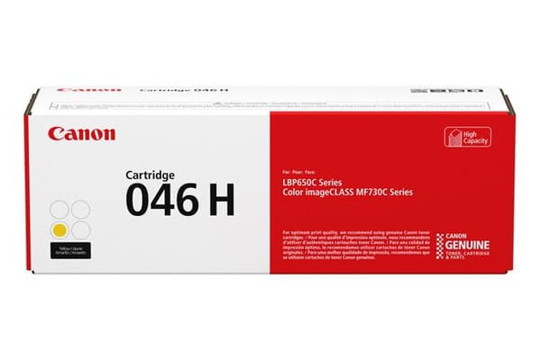 Canon 046 H - Høj kapacitet - gul - original - tonerpatron - til ImageCLASS LBP654, MF731, MF733, MF735; i-SENSYS LBP653, LBP654, MF732, MF734, MF735