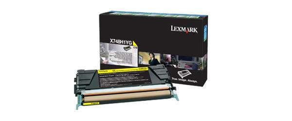 LEXMARK PB Toner gul X748 10000 sider