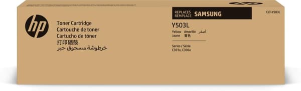 Samsung CLT-Y503L - Højtydende - Gul - Original - Tonerpatron (SU491A) - til ProXpress SL-C3010DW, SL-C3010ND, SL-C3060FR, SL-C3060FW, SL-C3060ND