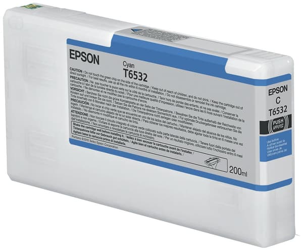 Epson T6532 - Bläckpatron / Cyan