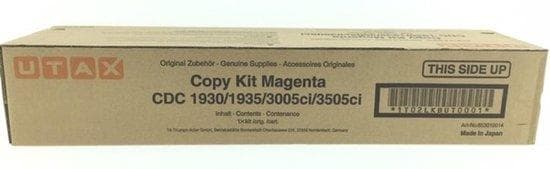 UTAX 653010014. Sidkapacitet: 15000 sidor, Tryckfärger: Magenta, Antal per förpackning: 1 st (653010014)