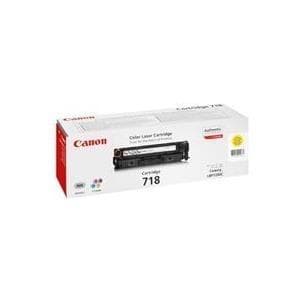 Canon CRG-718 Y Laserpatron 2900 sider gul (31CAN718Y 2659B002AA 718Y)