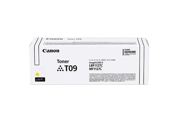 Canon T09 - gul - original - tonerkassett - för i-SENSYS X C1127i, X C1127iF, X C1127P