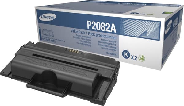 Samsung MLT-P2082A 2-pack sorte tonerpatroner