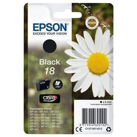 EPSON bläckpatron T1801 svart - Daisy (C13T18014012)
