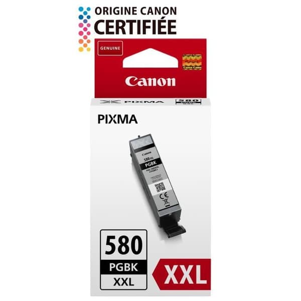 CANON Bläcktank PGI-580PGBK - 25,7 ml - Svart