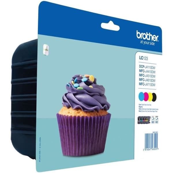 Brother LC123VALBP Multipack-bläckpatroner ...