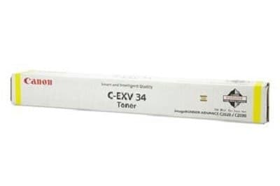 Canon C-EXV 34 tonerpatron 1 stk. Original Gul