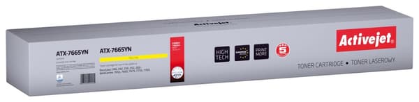 Activejet ATX-7665YN toner (erstatning for Xerox 006R01450; Supreme; 34000 sider; gul)