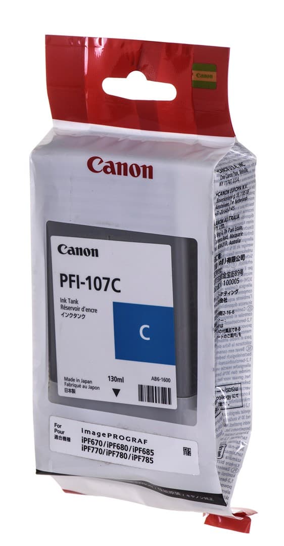 Canon PFI-107C Original Cyan 1 stk