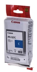 Miniatyrbillede 1 af 2: Canon PFI-107C Original Cyan 1 stk