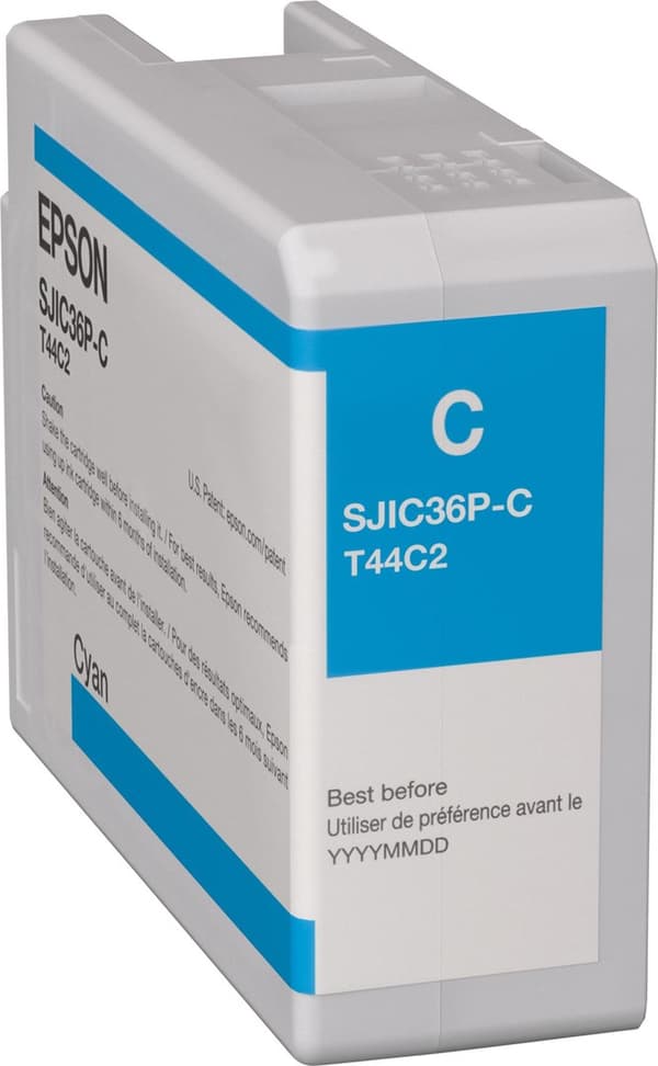 Epson SJIC36P(C) bläckpatron cyan
