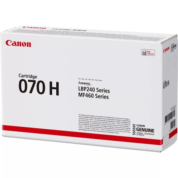 Canon 070H tonerpatron 1 stk. Original sort