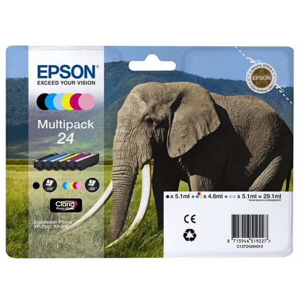Epson T2428 Multipack färgbläckpatroner