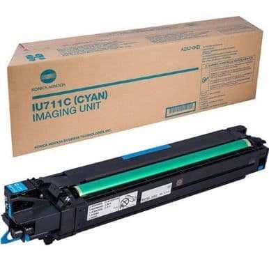 Skrivarbildenhet - KONICA MINOLTA - bizhub C654, C754 - Cyan - Upp till 155 000 sidor