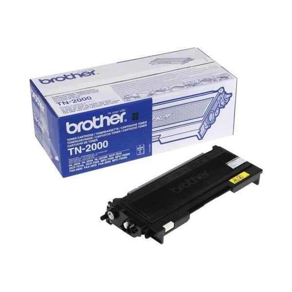 BROTHER BREDHER TN-2000 SVART 2.500 SE, TN2000