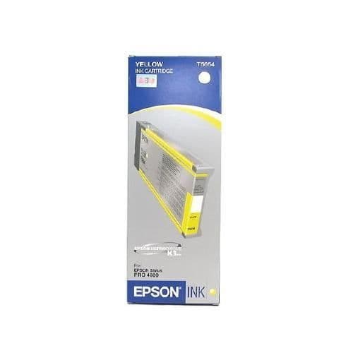 T565400 Epson Stylus Pro 4800 Bläck Gul Äkta Epson 17733