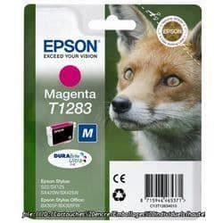 Epson T1283 Durabrite Ultra Magenta bläckpatron - M-format