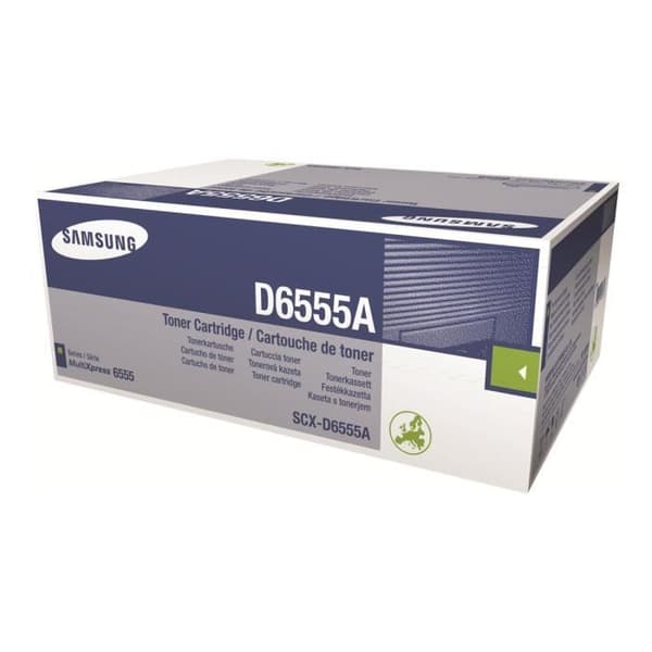 Samsung SCX-D6555A original svart tonerpatron för MultiXpress 6545N, 6555N, SCX-6555N; SCX-6545N, 6555N