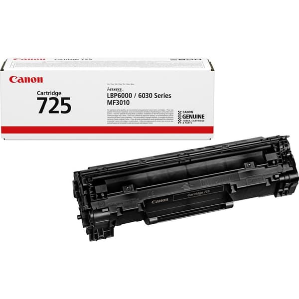 Canon CRG725 CRG-725 3484B002 tonerkassett svart