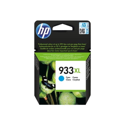 HP 933XL - Lång livslängd - cyan - original - bläckpatron