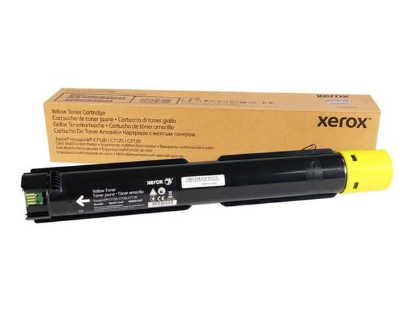 Tonerpatron - Xerox - Gul - Original - VersaLink C7000, C7120, C7125, C7130 - 8000 sidor