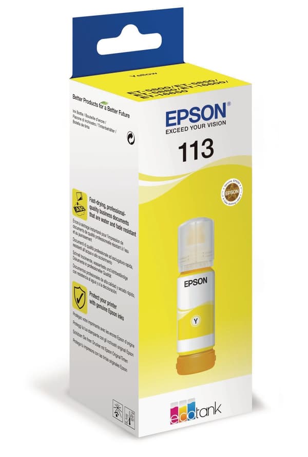 Bläckpatron EPSON 113 C13T06B440 6K gul