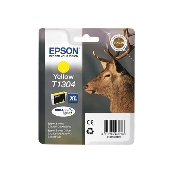 EPSON T1304 bläckpatron - Gul - Bläckstråle - 1004 sidor