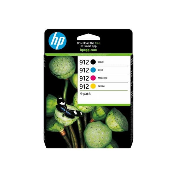 Bläckpatron - HP - 4-pack - svart, cyan, magenta, gul - bläckstråle - standardkapacitet