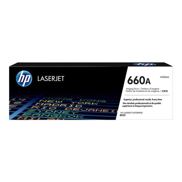 HP LaserJet 660A trumset (W2004A) - Äkta svart trumma - 65 000 sidkapacitet