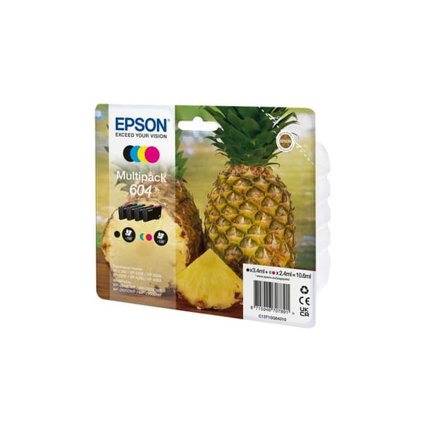 Bläck - EPSON - Multipack 4 färger - 10,6 ml per patron - Kompatibel med Expression Home XP-4200
