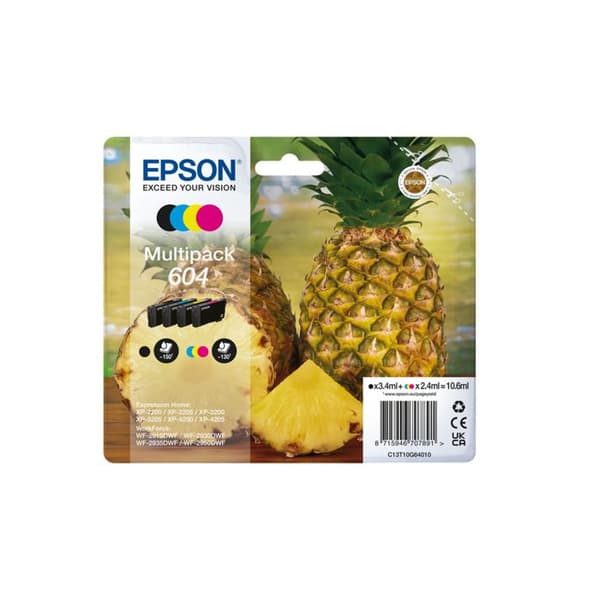 Bläck - EPSON - Multipack 4 färger - 10,6 ml per patron - Kompatibel med Expression Home XP-4200