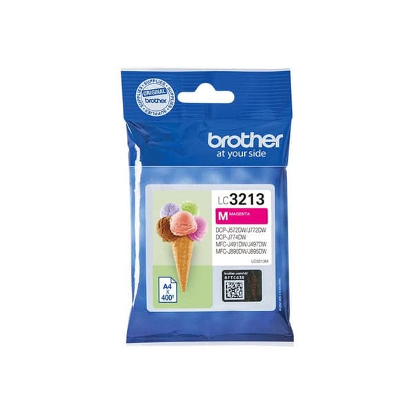 Brother LC3213M bläckpatron - Hög kapacitet - Magenta