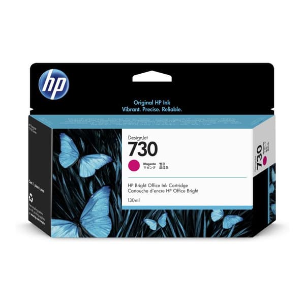 HP 730 bläckpatron - magenta