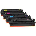 Miniatyrbild 1 av 4: 4 Kompatibel tonerbyte för 201X 201A HP Color LaserJet Pro MFP M277dw M277n M274n M252n | Svart: &amp; Cyan-Magenta-Gul: