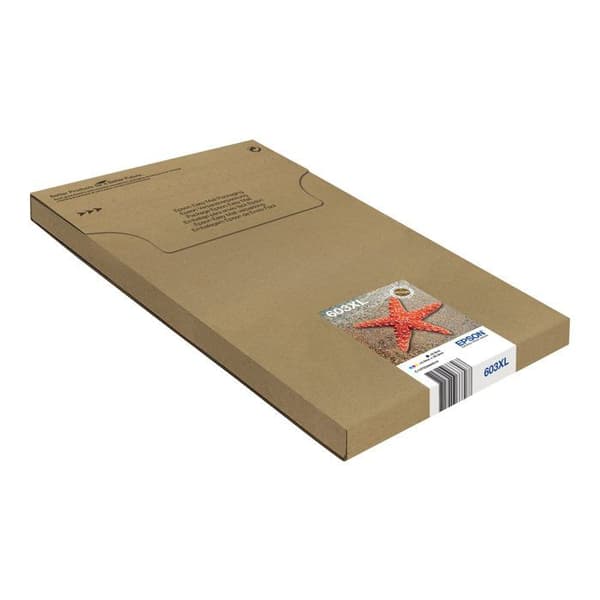 Epson 603XL multipack bläckpatron - svart, gul, cyan, magenta - paket med 4 - XL