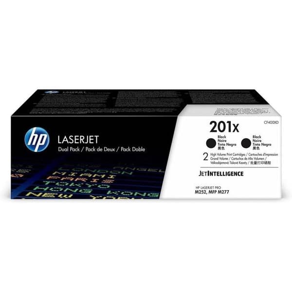 Hp TONERPACK 201X SVART bläckpatron
