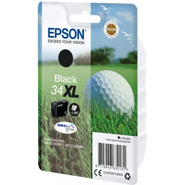 EPSON 34XL bläckpatron - 16,3 ml - XL - Svart