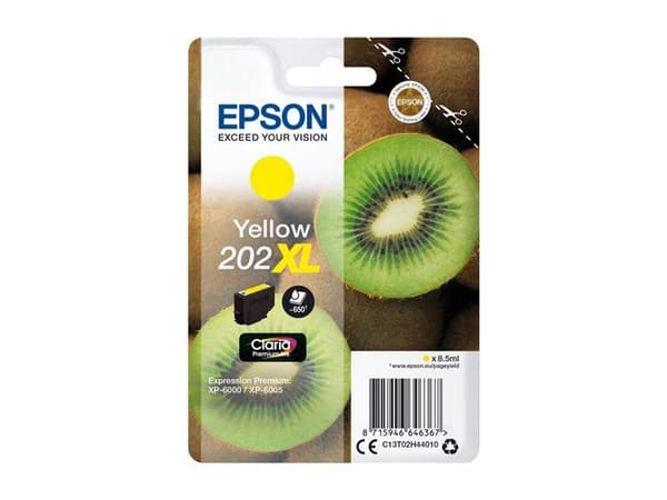 EPSON 202XL bläckpatron - 8,5 ml - XL - Gul