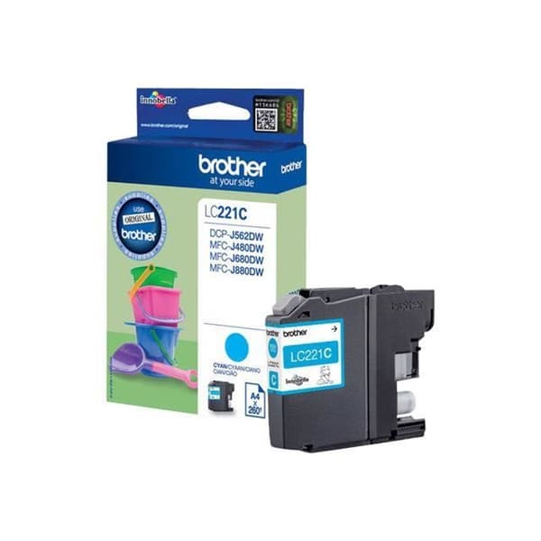 BROTHER Patron LC221C - Cyan