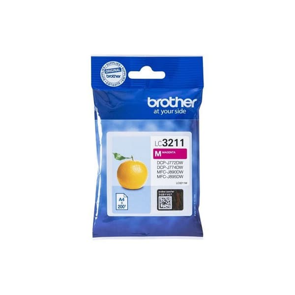 Brother LC3211M bläckpatron - Magenta - Standardkapacitet - 200 sidor