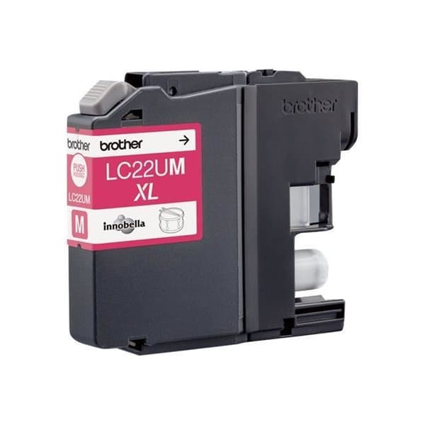 BROTHER LC22UM-kassett - Magenta