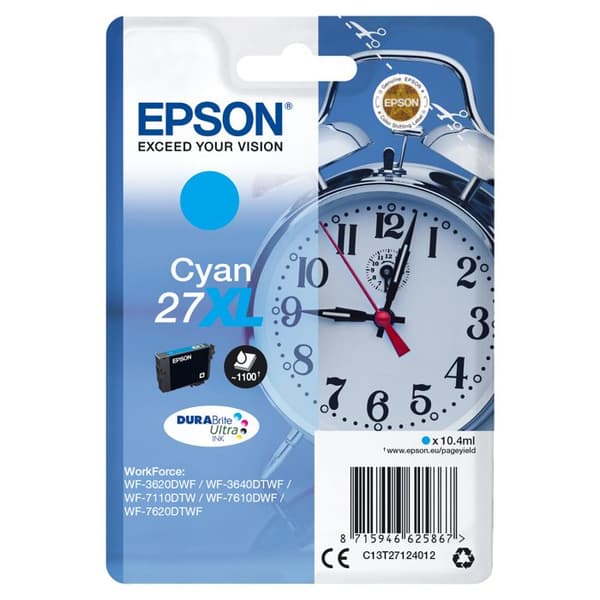 EPSON bläckpatron - Cyan - High Yield - 1100 sidor