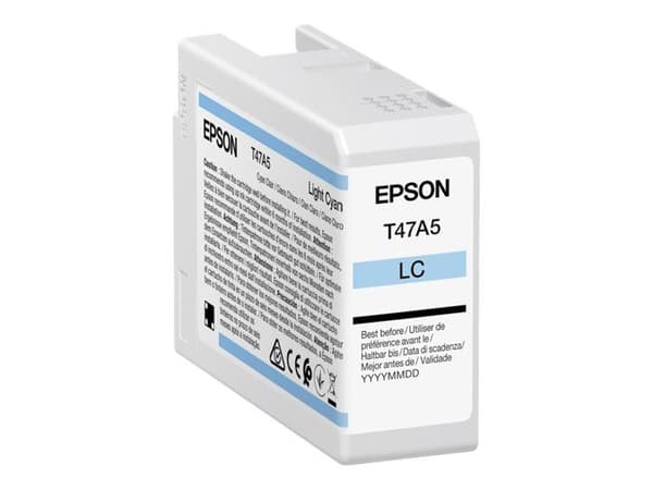 EPSON Singlepack Light Cyan T47A5 UltraC Ink - förpackning om 1