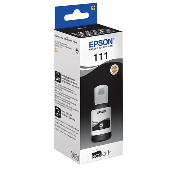 Epson EcoTank Ink Refill Kit - Svart - Bläckstråle - 6000 sidor - 1 förpackning