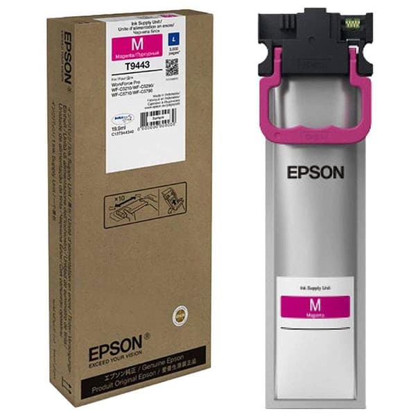 Original Epson T9443 bläckpatron - Storlek L - Magenta