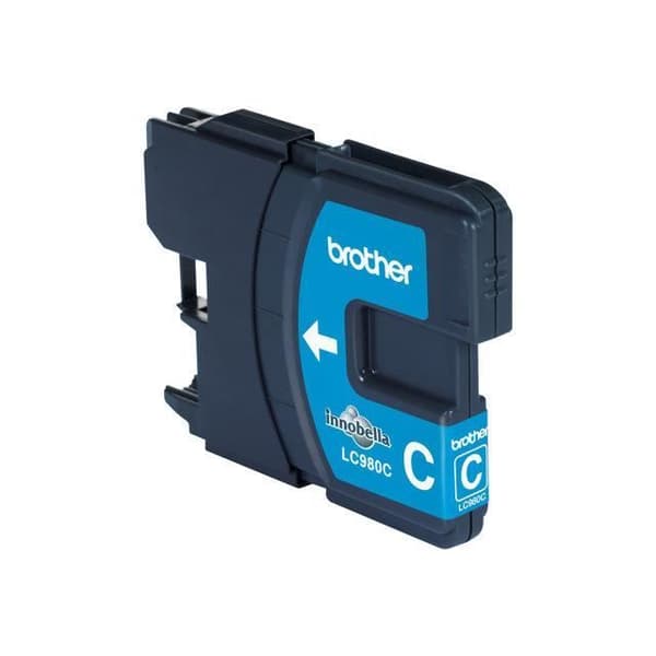 Original Brother LC-980C bläckpatron - Cyan - 260 sidor