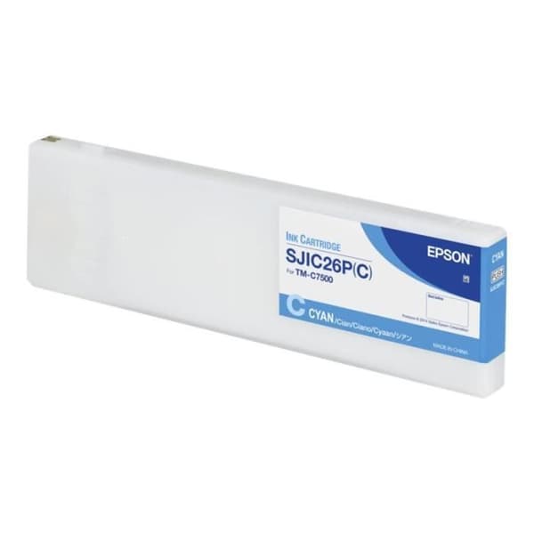 EPSON bläckpatron - ColorWorks TM-C7500G - Cyan - 294,3 ml - UltraChrome DL
