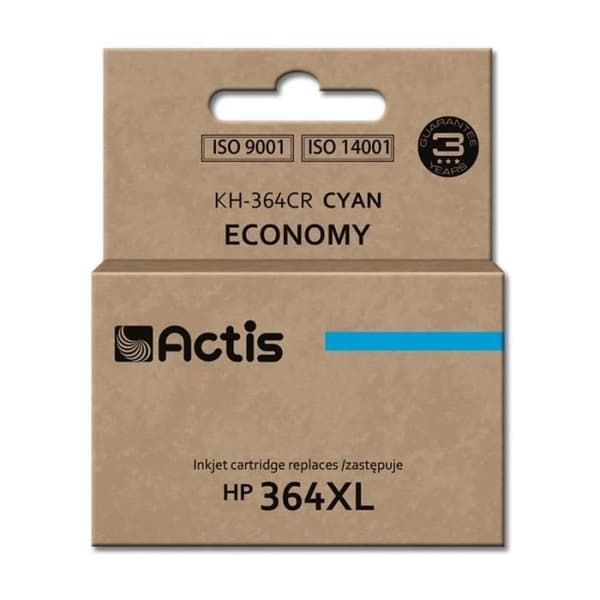 ACTIS cyan bläckpatron för HP (ersättnings HP 364XL CB323EE)