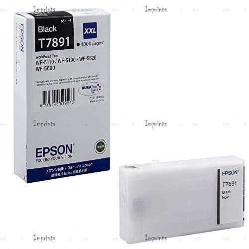 Bläckpatron - EPSON - WF5110WF - Svart - Kompatibel - 4000 sidor